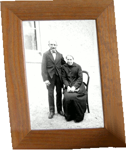 Cadre photo des grands-parents